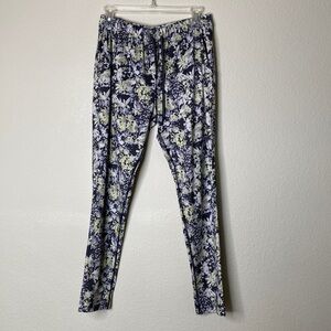 Lululemon Jet Crop Luxtreme slim women’s 8 cross court petal black yellow